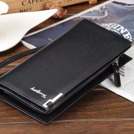 Ballery long wallet for men & women China Leather Stuff