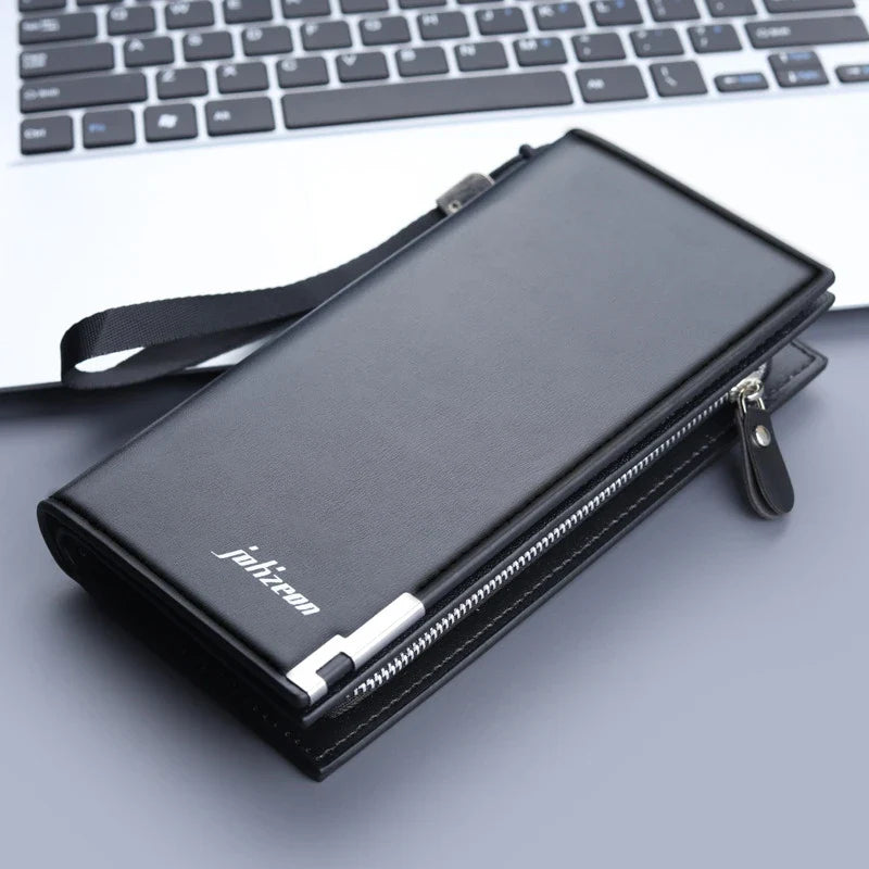 Ballery long wallet for men & women China Leather Stuff